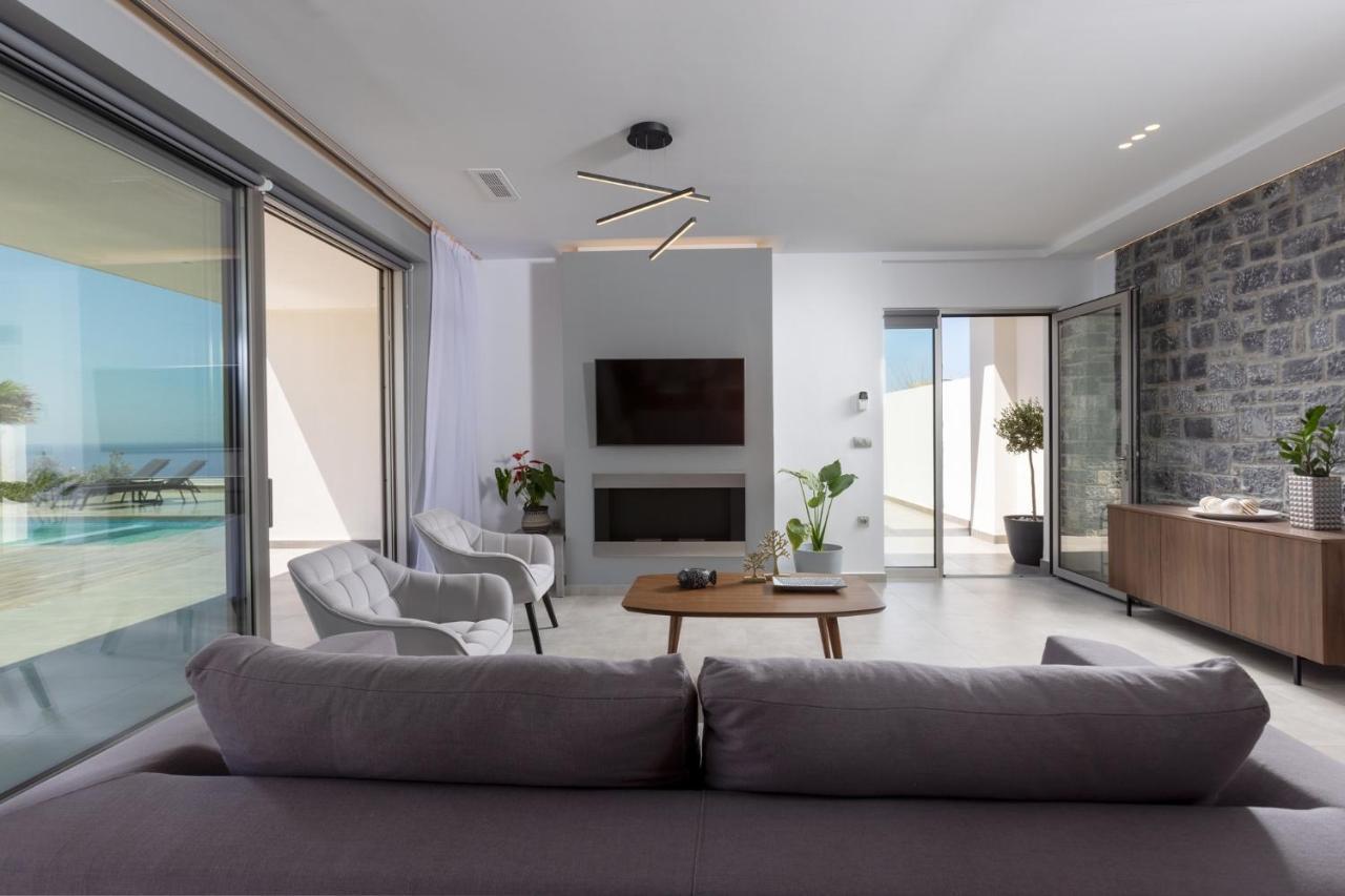 Rock Bay Villas - Luxury Villas In Crete Agia Pelagia  Exterior photo